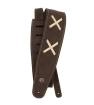 DAddario - 2.5 Suede Guitar Strap - Brown