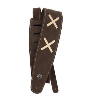 DAddario - 2.5 Suede Guitar Strap - Brown