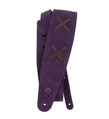 DAddario - 2.5 Suede Guitar Strap - Purple