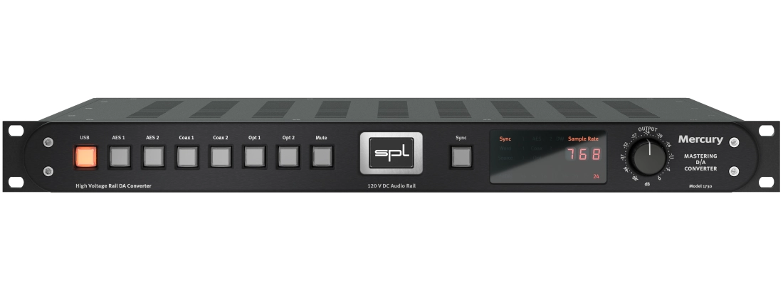 Mercury Mastering D/A Converter - Black