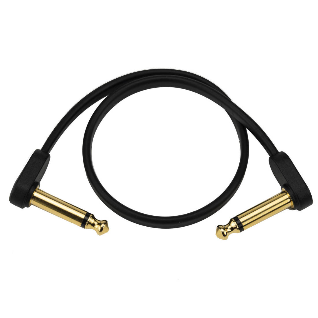 12\'\' Flat Patch Cable, Right-Angle to Right-Angle