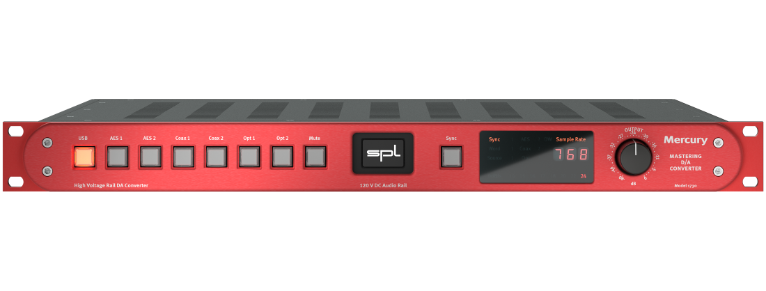 Mercury Mastering D/A Converter - Red