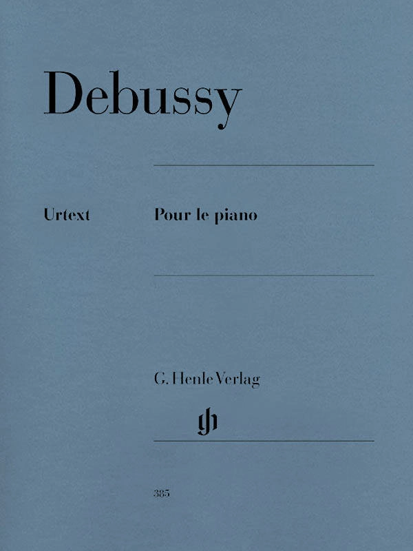 Pour le Piano - Debussy /Heinemann /Theopold - Piano - Book