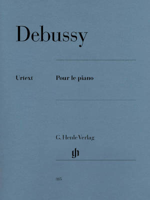 G. Henle Verlag - Pour le Piano - Debussy /Heinemann /Theopold - Piano - Livre