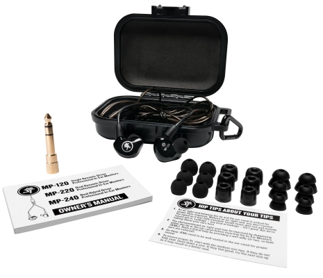 MP-220 Dual Dynamic Driver In Ear Monitor with Bluetooth Adapter