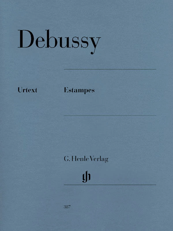 Estampes - Debussy /Heinemann /Theopold - Piano - Book