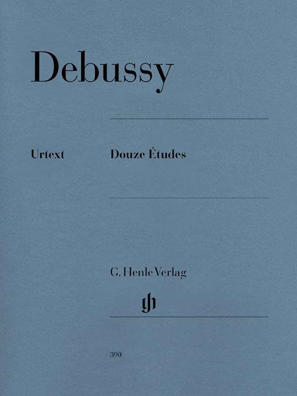 Douze Etudes - Debussy /Heinemann /Theopold - Piano - Book