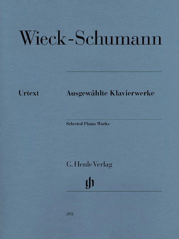 Selected Piano Works - Wieck-Schumann /Klassen /Theopold - Piano - Book