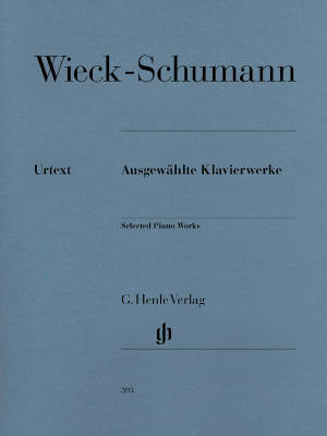 Selected Piano Works - Wieck-Schumann /Klassen /Theopold - Piano - Book