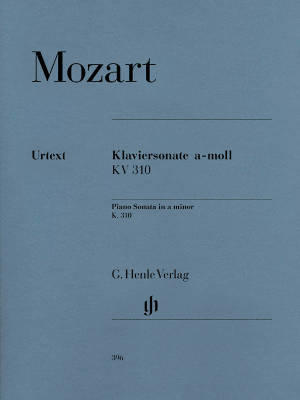 G. Henle Verlag - Piano Sonata a minor K. 310 (300d) - Mozart /Herttrich /Theopold - Piano - Sheet Music
