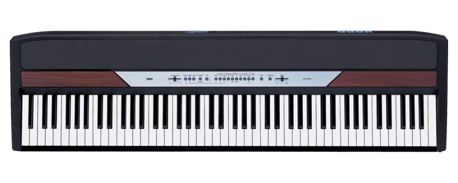 SP-250 Korg  Black Digital Piano (stand/spkrs)