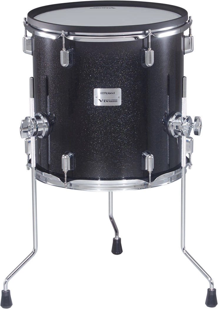 PDA140F Acoustic Design 14\'\' Floor Tom Pad - Midnight Sparkle