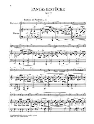 Fantasy Pieces op. 73 - Schumann /Herttrich /Ginzel - Cello/Piano - Book