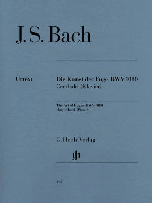 G. Henle Verlag - The Art of Fugue BWV 1080 - Bach/Moroney - Piano - Book