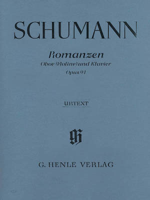 Three Romances op. 94 - Schumann/Meerwein/Borner - Oboe/Piano - Sheet Music
