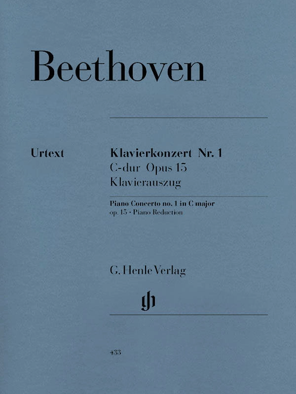 Piano Concerto no. 1 C major op. 15 - Beethoven/Kuthen/Kann - Piano/Piano Reduction (2 Pianos, 4 Hands) - Book