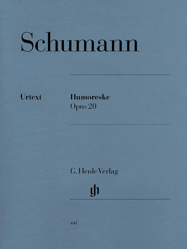 Humoreske B flat major op. 20 - Schumann /Herttrich /Theopold - Piano - Book