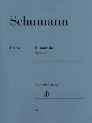 G. Henle Verlag - Humoreske B flat major op. 20 - Schumann /Herttrich /Theopold - Piano - Book