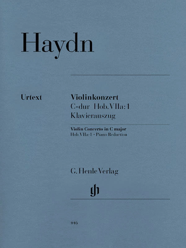 Violin Concerto C major Hob. VIIa:1 - Haydn/Lohmann/Thomas - Violin/Piano - Sheet Music