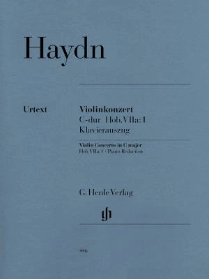 G. Henle Verlag - Violin Concerto C major Hob. VIIa:1 - Haydn/Lohmann/Thomas - Violin/Piano - Sheet Music