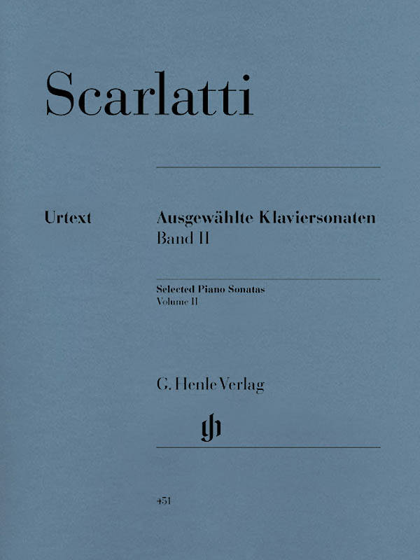 Selected Piano Sonatas, Volume II - Scarlatti /Johnsson /Kraus - Piano - Book