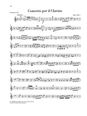 Trumpet Concerto E flat major Hob. VIIe:1 - Gerlach/Ohmiya - Trumpet/Piano - Sheet Music