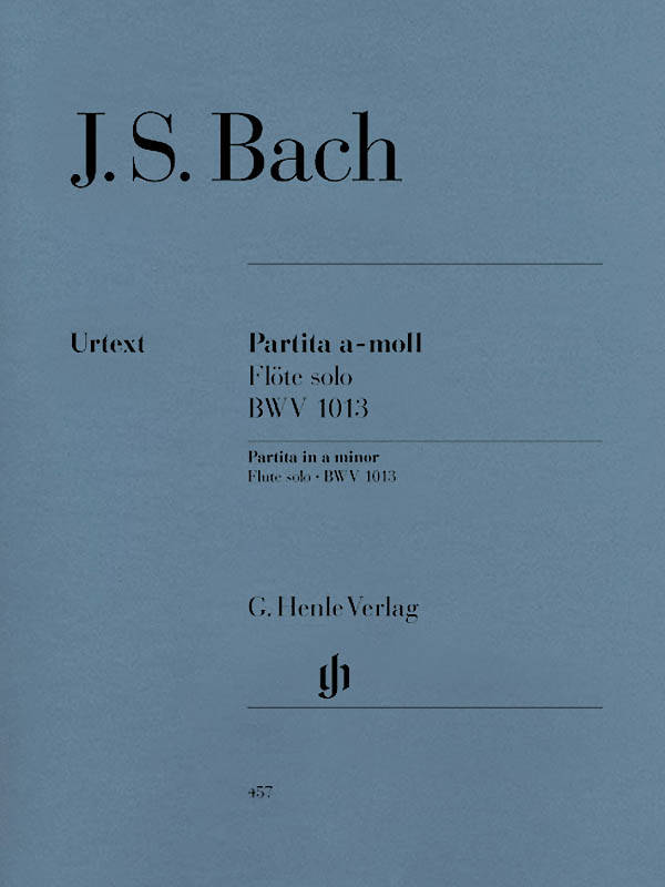 Partita a minor BWV 1013 - Bach/Eppstein - Solo Flute - Sheet Music
