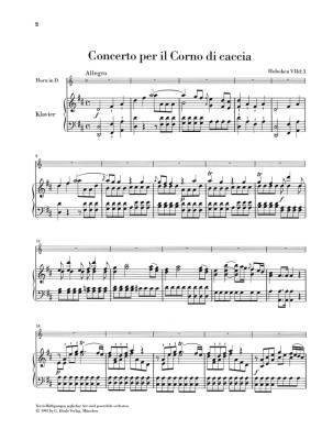Horn Concerto D major Hob. VIId:3 - Haydn/Ohmiya/Zorzor - Horn/Piano - Sheet Music
