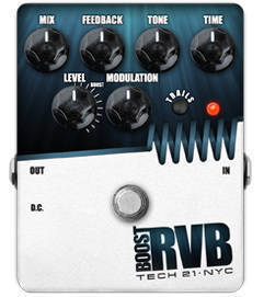 Boost/Reverb Pedal