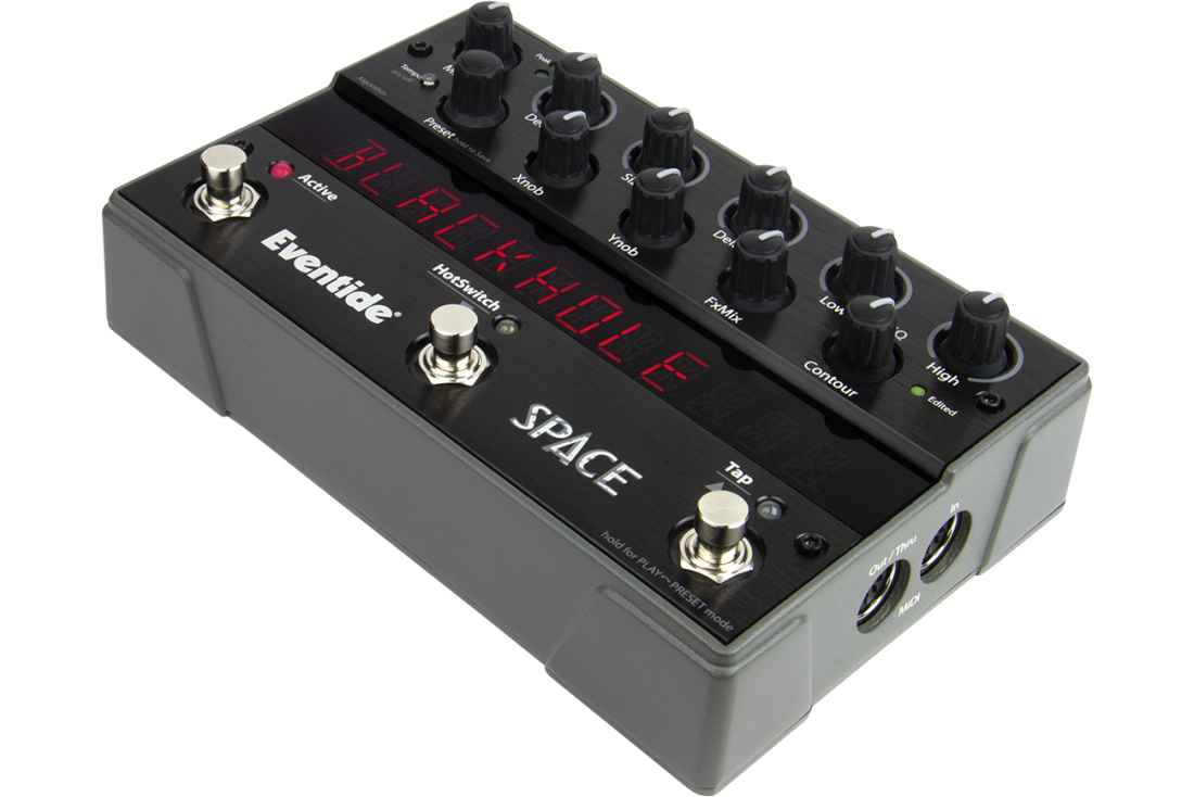 Eventide Space Reverb Stompbox Guitar Effects Pedal Long & McQuade