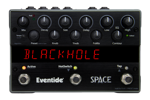 Eventide - Space Reverb Stompbox Guitar Effects Pedal