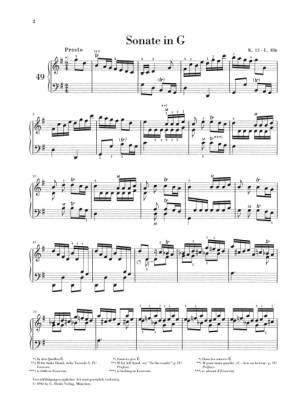 Selected Piano Sonatas, Volume III - Scarlatti /Johnsson /Kraus - Piano - Book