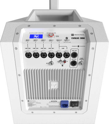 EVOLVE 30M Portable Column Speaker System - White