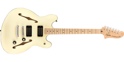 Affinity Series Starcaster, Maple Fingerboard - Olympic White