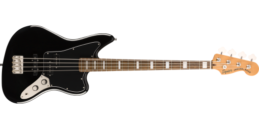 Squier - Classic Vibe Jaguar Bass Guitar, Laurel Fingerboard - Black