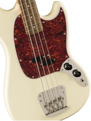 Classic Vibe 60s Mustang Bass Guitar - Olympic White