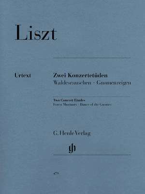Two Concert Etudes - Liszt/Eckhardt/Haug-Freienstein - Piano - Book