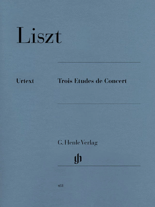 Trois Etudes de Concert - Liszt/Mueller - Piano - Book