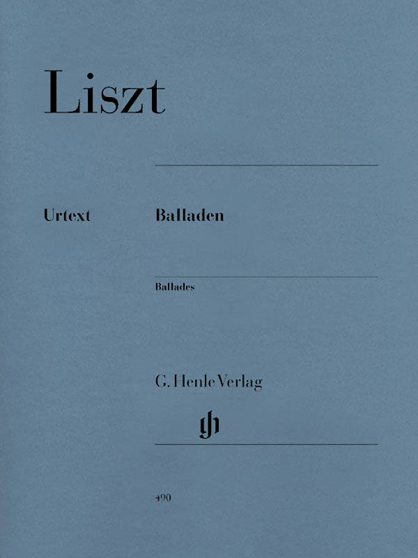 Ballades - Liszt /Mueller /Heinemann /Groethuysen - Piano - Book