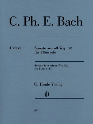 G. Henle Verlag - Flute Sonata a minor Wq 132 - Bach/Beyer/Kaiser - Solo Flute - Sheet Music