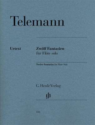G. Henle Verlag - Twelve Fantasias for Flute Solo TWV 40:2-13 - Telemann/Beyer/Brown - Book