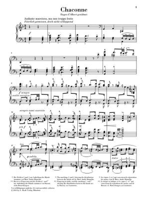 Chaconne from Partita no. 2 d minor - Bach, Busoni /Mullemann /Hamelin - Piano - Sheet Music