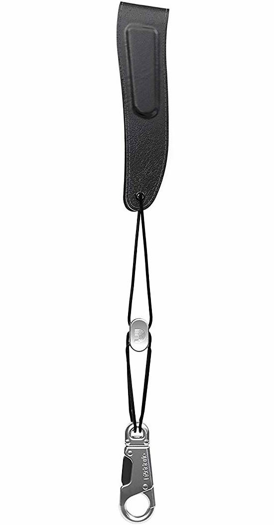 Padded Leather Saxophone Strap - Black - Small