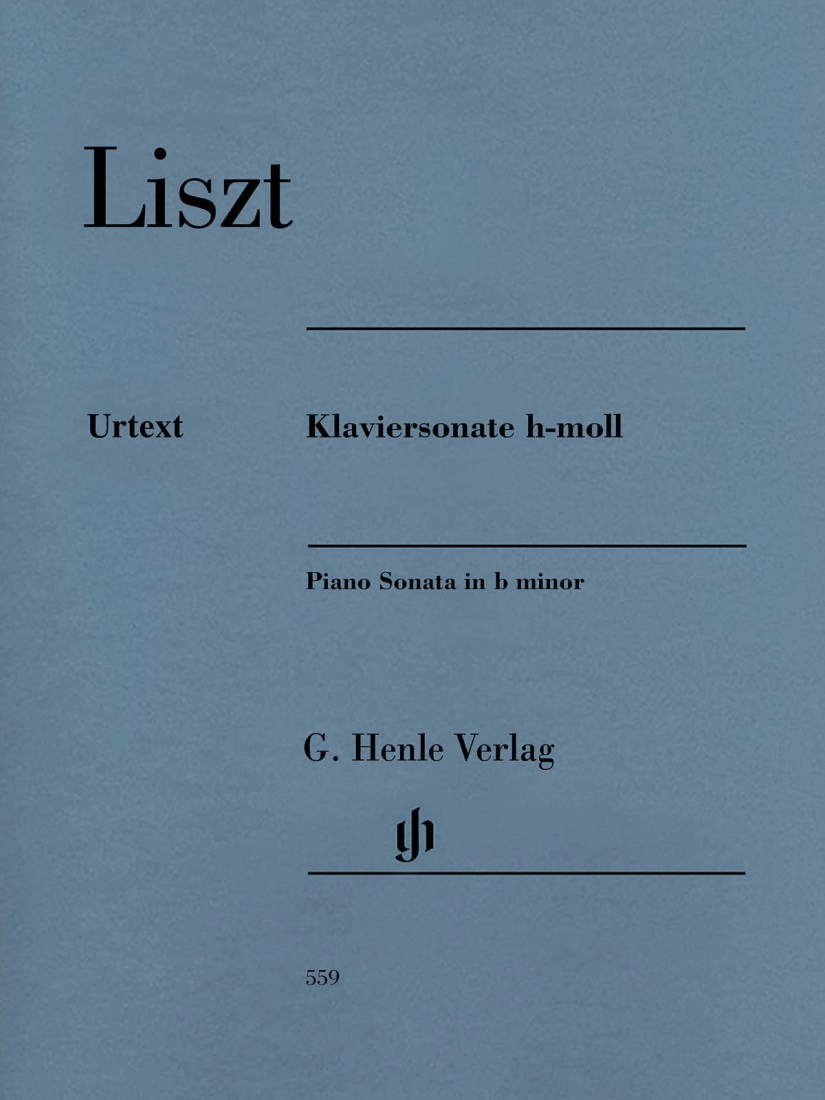 Piano Sonata b minor - Liszt/Herttrich/Hamelin - Piano - Book