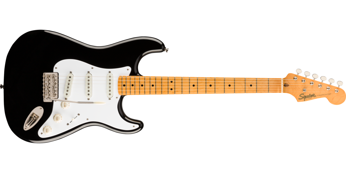 Classic Vibe \'50s Stratocaster with Maple Neck/Fingerboard - Black