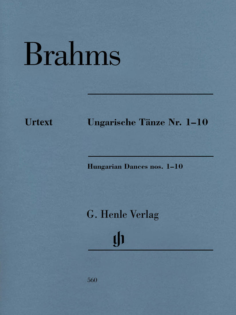 Hungarian Dances nos. 1-10 - Brahms/Cai/Koenen - Piano - Book