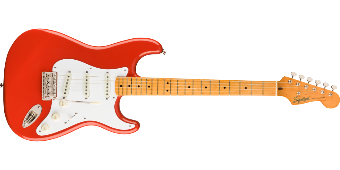 Classic Vibe \'50s Stratocaster with Maple Neck/Fingerboard - Fiesta Red