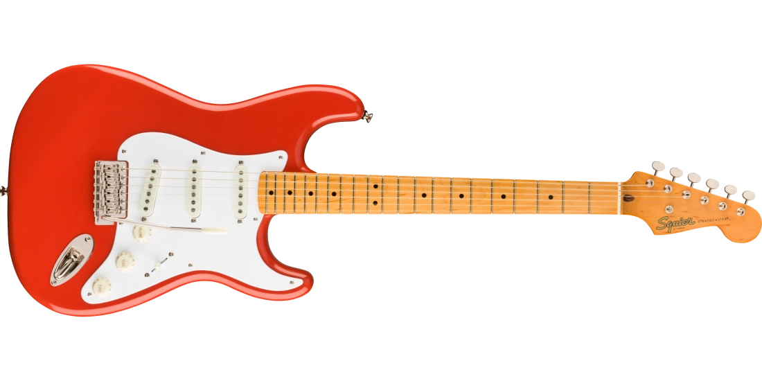 Classic Vibe \'50s Stratocaster with Maple Neck/Fingerboard - Fiesta Red