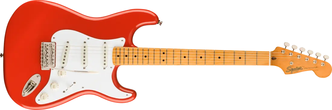 Classic Vibe \'50s Stratocaster with Maple Neck/Fingerboard - Fiesta Red