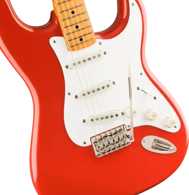 Classic Vibe \'50s Stratocaster with Maple Neck/Fingerboard - Fiesta Red